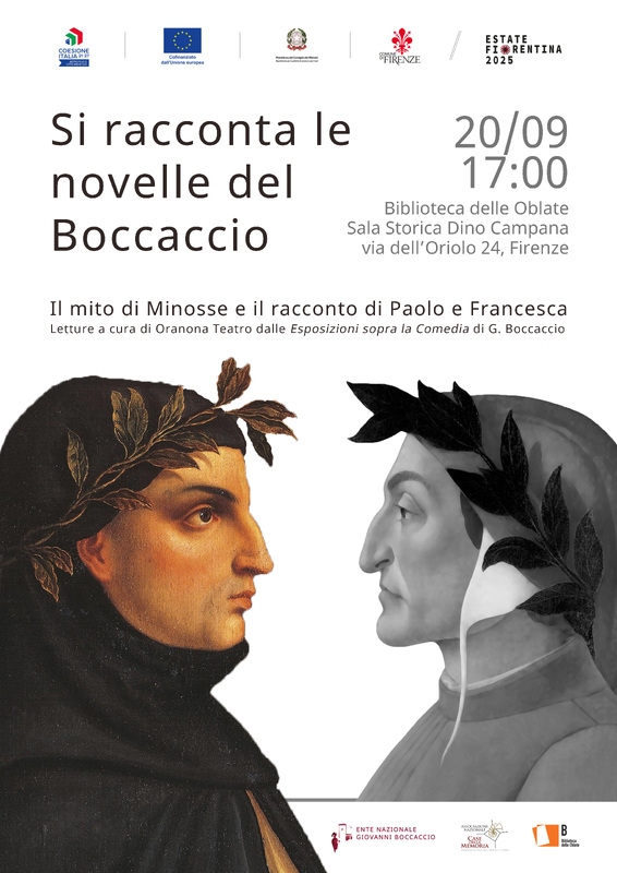 Si racconta le novelle del Boccaccio: Il mito di Minosse e il racconto di Paolo e Francesca