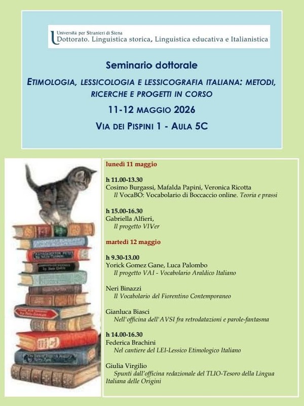 Il VocaBo all'Università per Stranieri di Siena