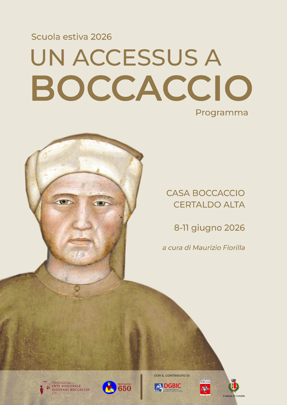 Scuola Estiva 2026. Un accessus a Boccaccio