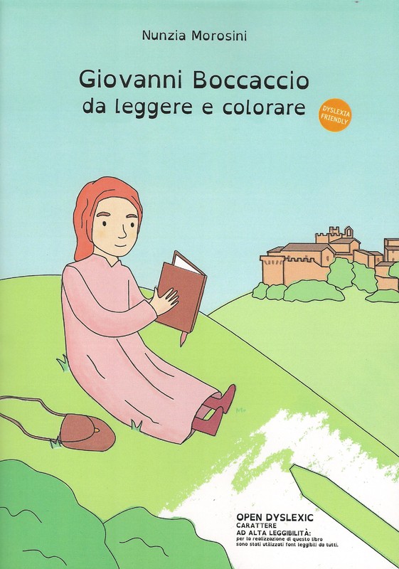 <p>Nunzia Morosini, <em>Giovanni Boccaccio da leggere e colorare, 2018.</em></p>