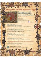 Rileggere Giovanni Boccaccio oggi